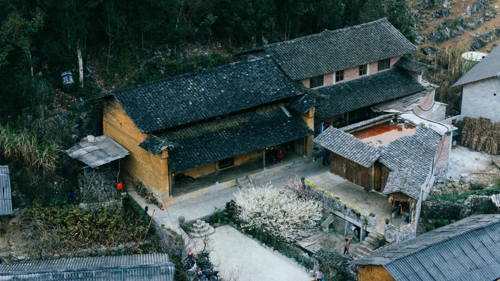 Nha Co Lao Xa Homestay Hmong & Bungalow Air Conditioner ส่งวัน ภายนอก รูปภาพ