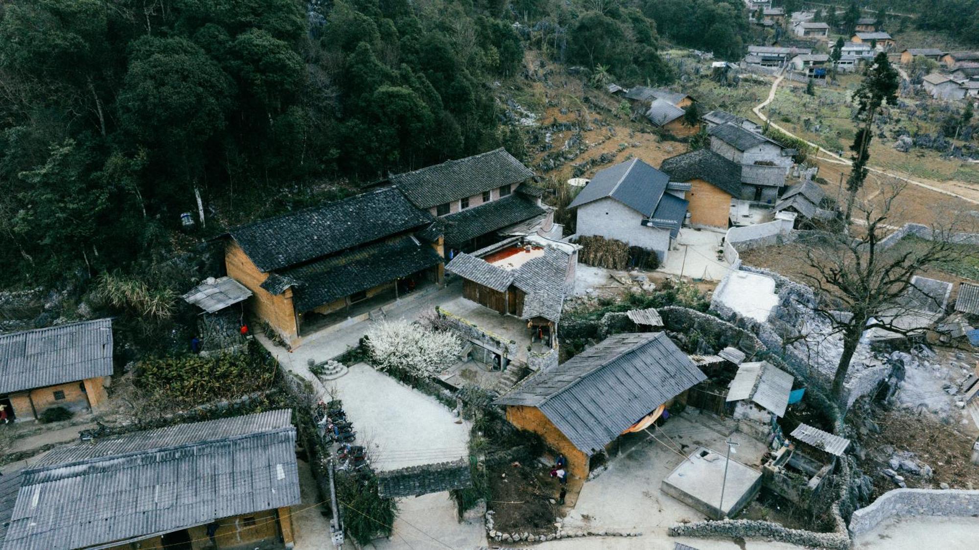 Nha Co Lao Xa Homestay Hmong & Bungalow Air Conditioner ส่งวัน ภายนอก รูปภาพ