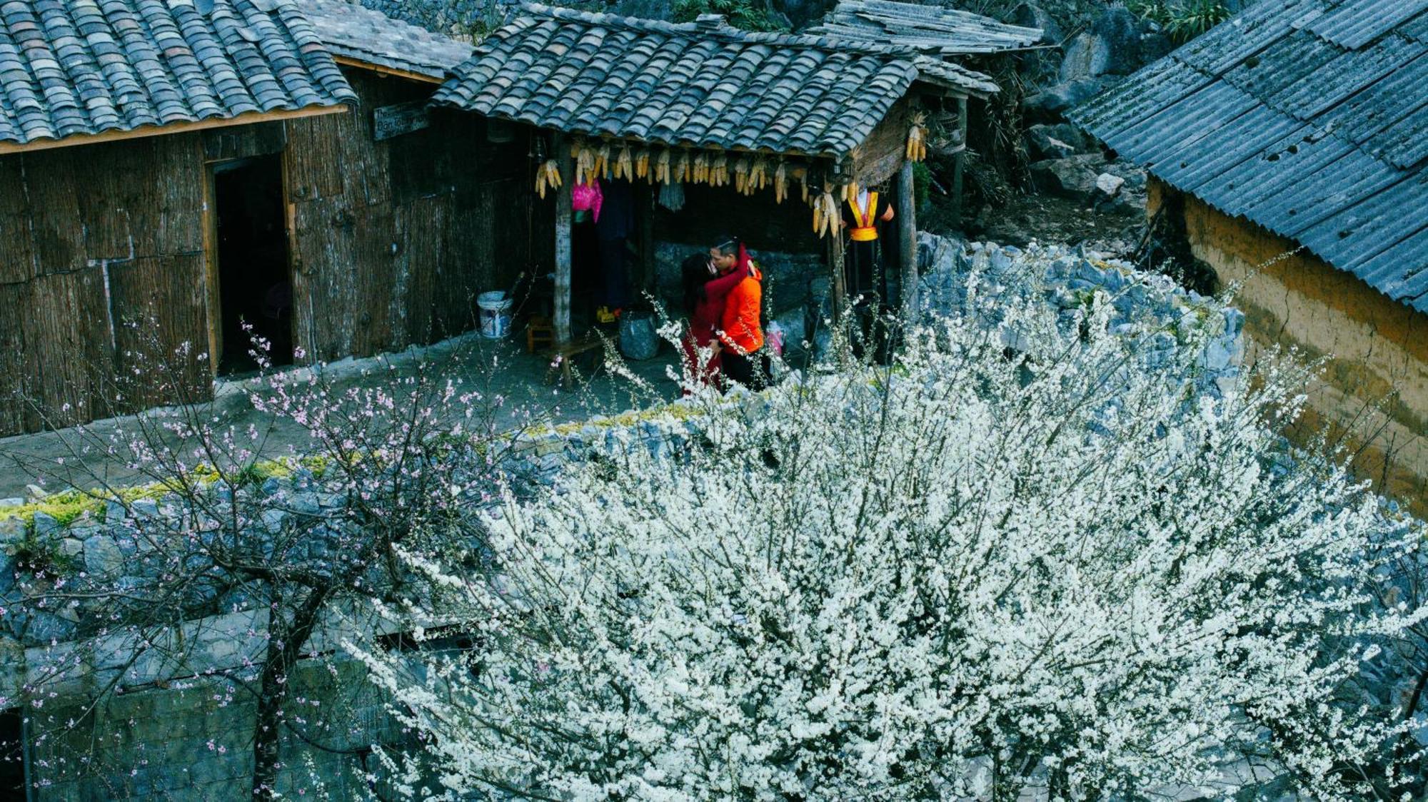 Nha Co Lao Xa Homestay Hmong & Bungalow Air Conditioner ส่งวัน ภายนอก รูปภาพ