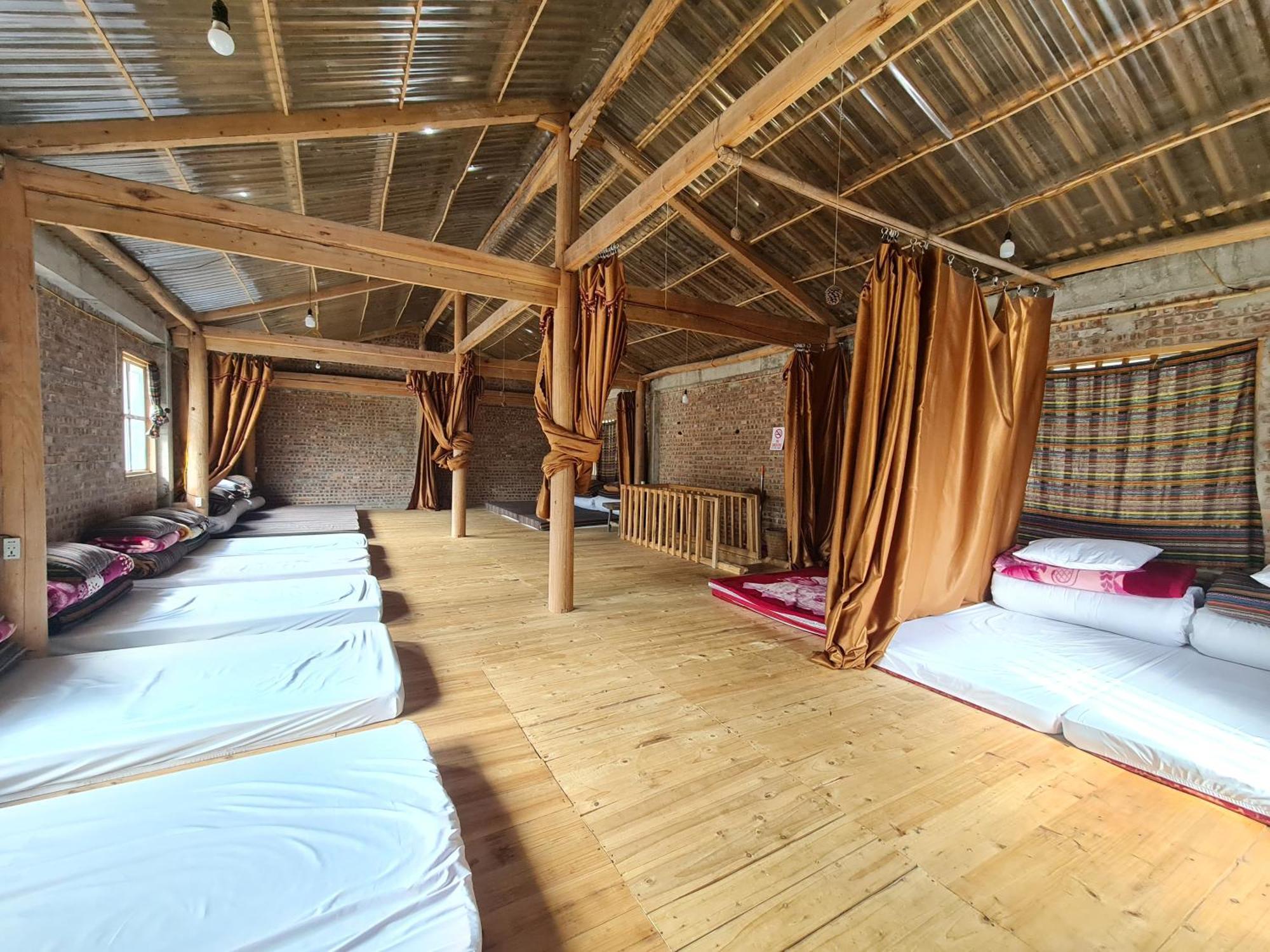 Nha Co Lao Xa Homestay Hmong & Bungalow Air Conditioner ส่งวัน ภายนอก รูปภาพ
