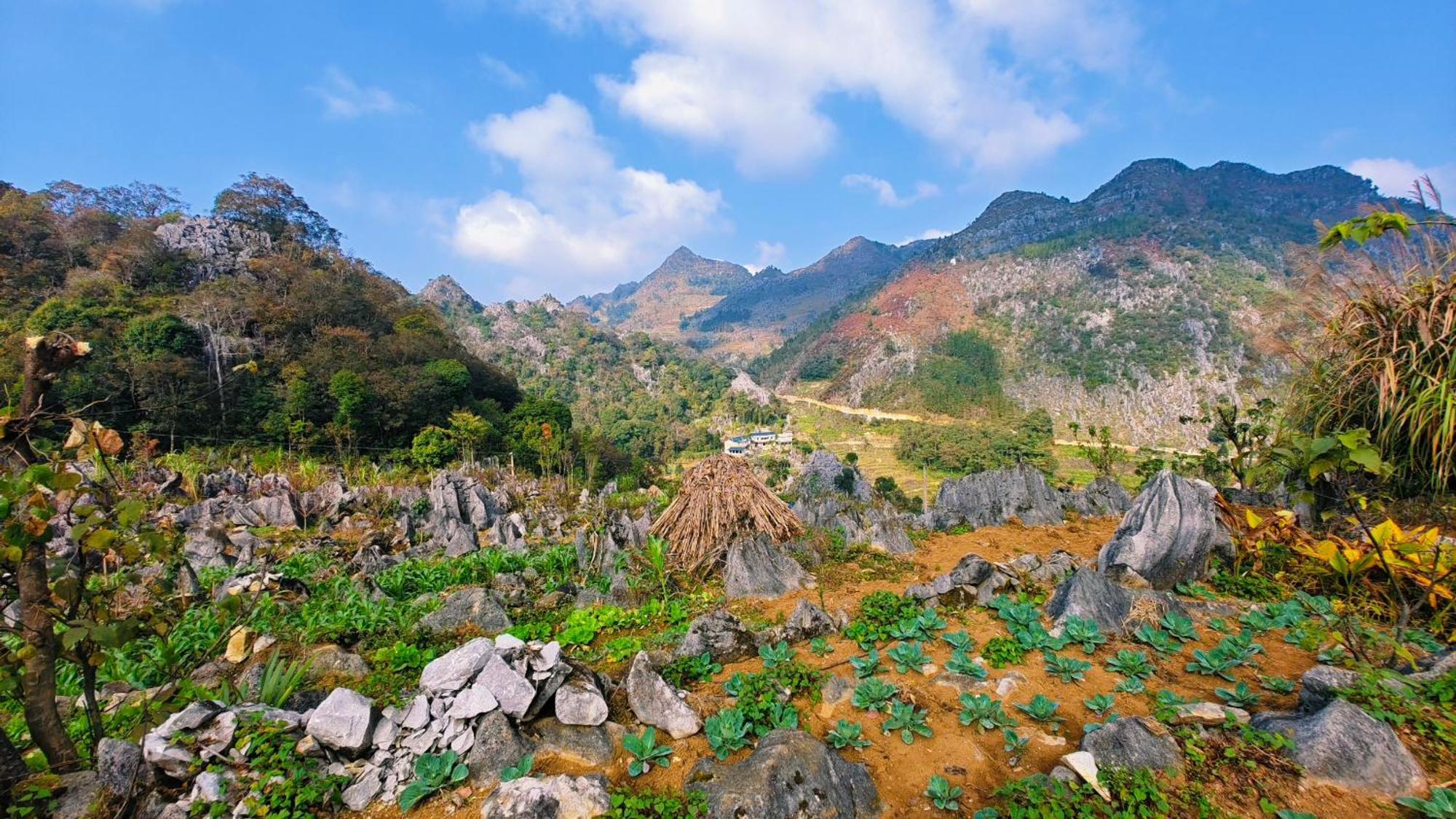 Nha Co Lao Xa Homestay Hmong & Bungalow Air Conditioner ส่งวัน ภายนอก รูปภาพ