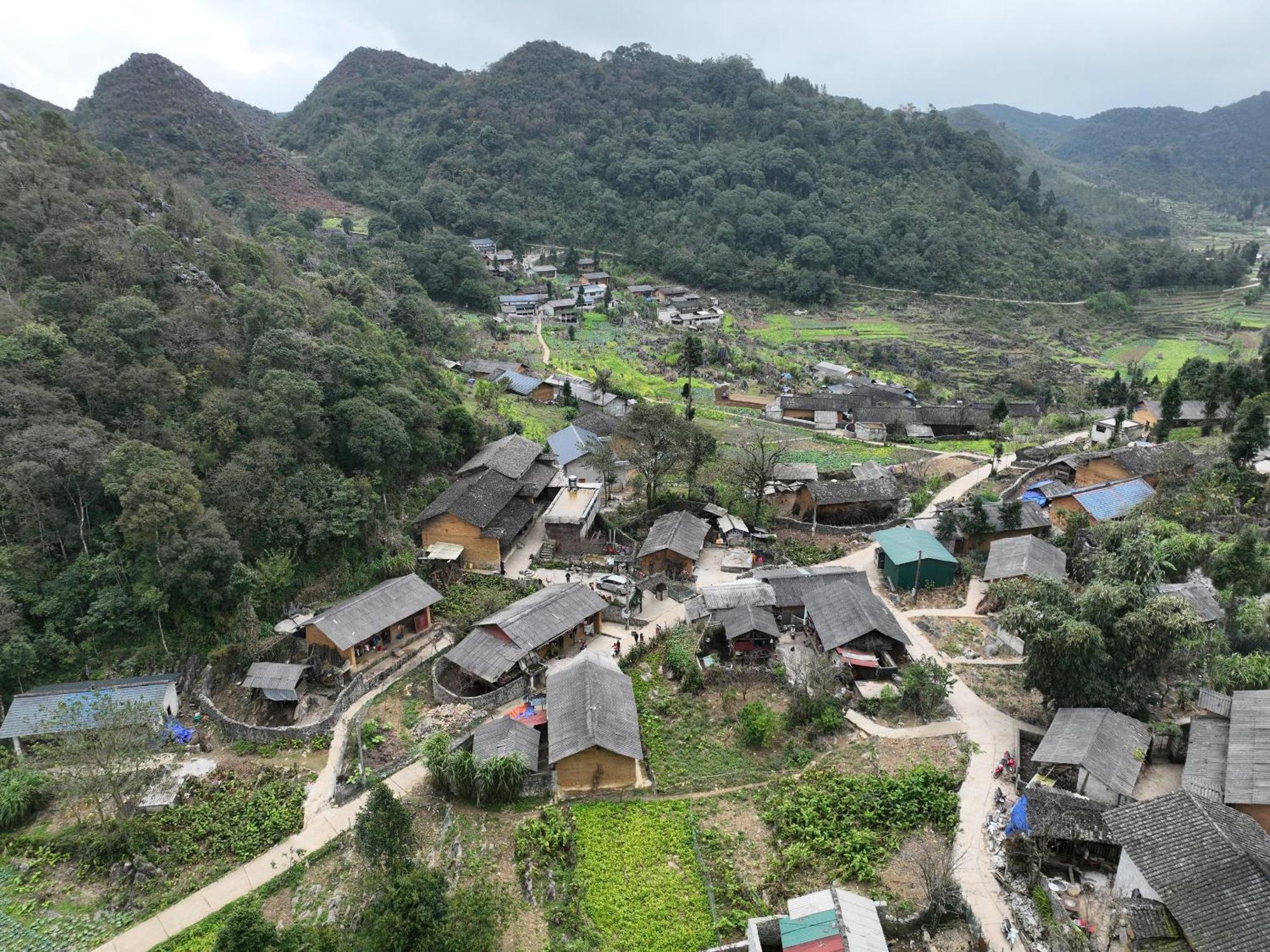 Nha Co Lao Xa Homestay Hmong & Bungalow Air Conditioner ส่งวัน ภายนอก รูปภาพ