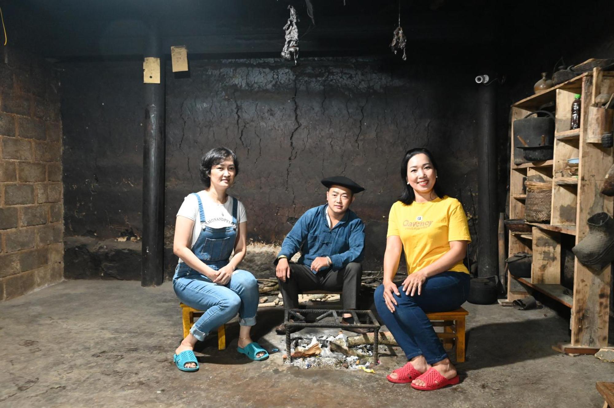 Nha Co Lao Xa Homestay Hmong & Bungalow Air Conditioner ส่งวัน ภายนอก รูปภาพ