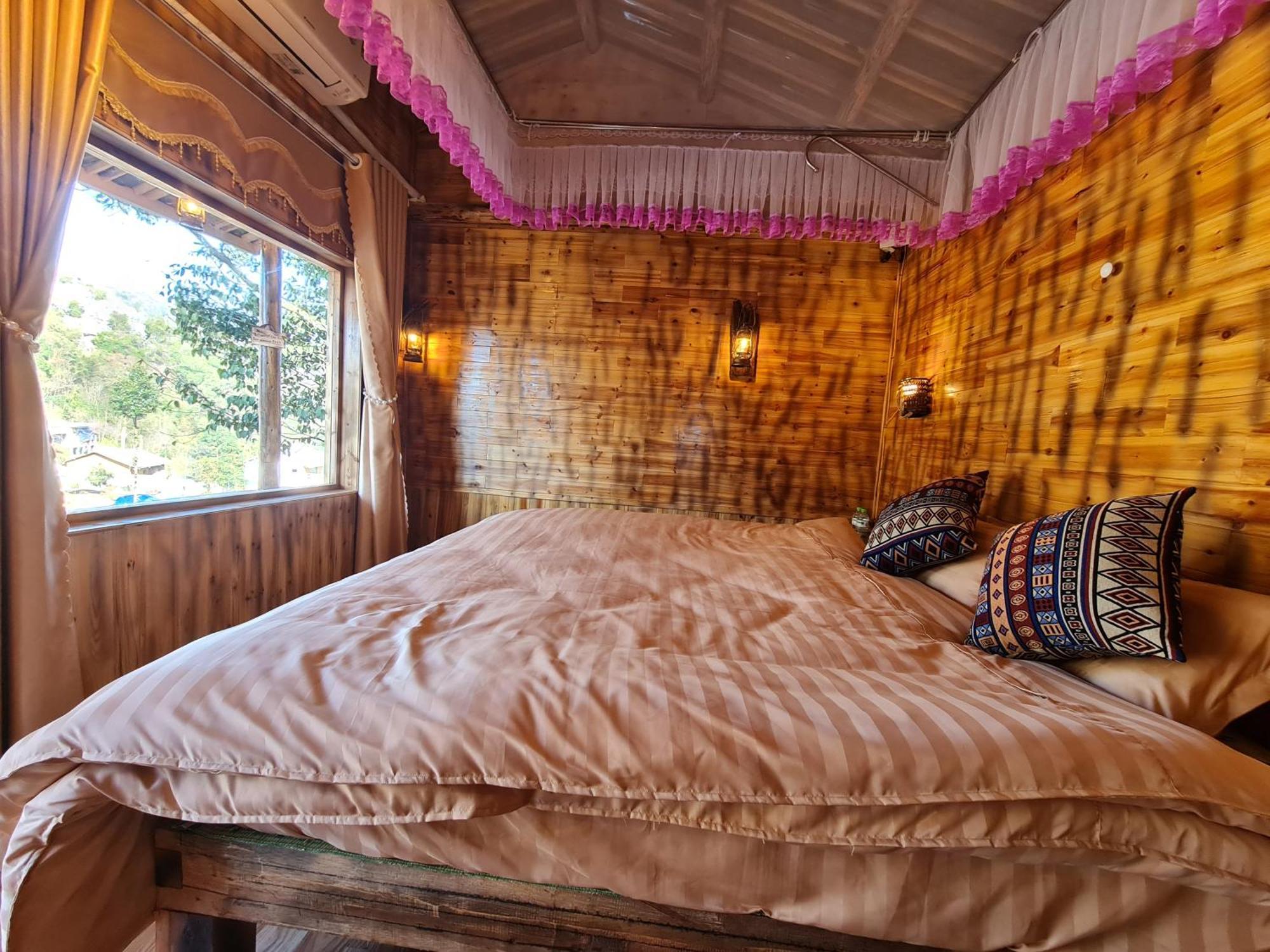 Nha Co Lao Xa Homestay Hmong & Bungalow Air Conditioner ส่งวัน ภายนอก รูปภาพ
