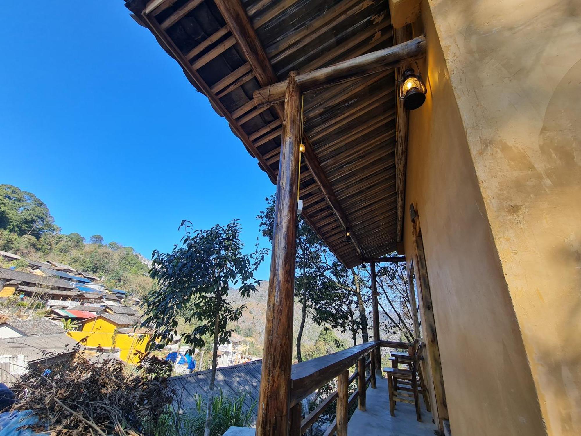Nha Co Lao Xa Homestay Hmong & Bungalow Air Conditioner ส่งวัน ภายนอก รูปภาพ