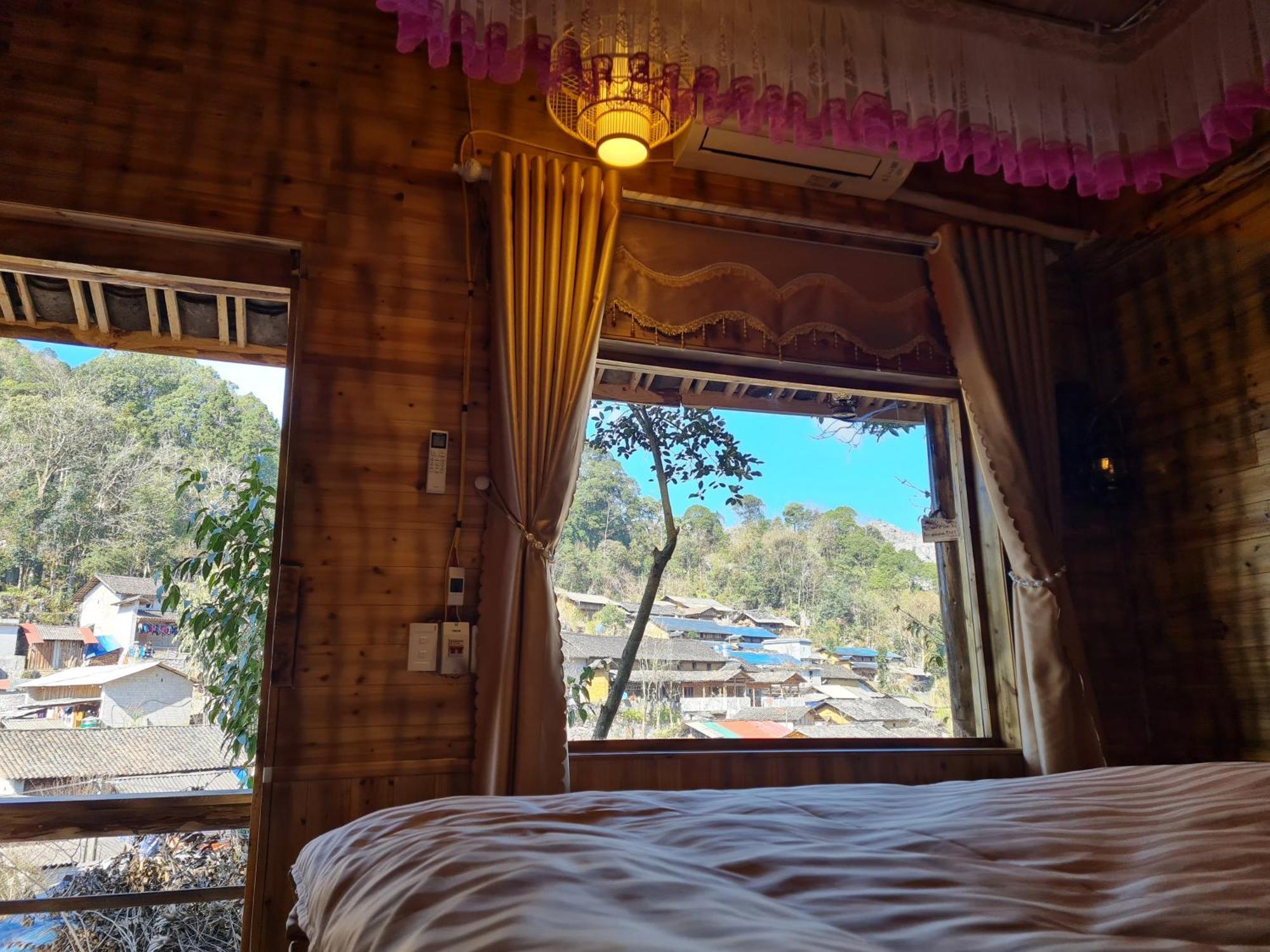 Nha Co Lao Xa Homestay Hmong & Bungalow Air Conditioner ส่งวัน ภายนอก รูปภาพ